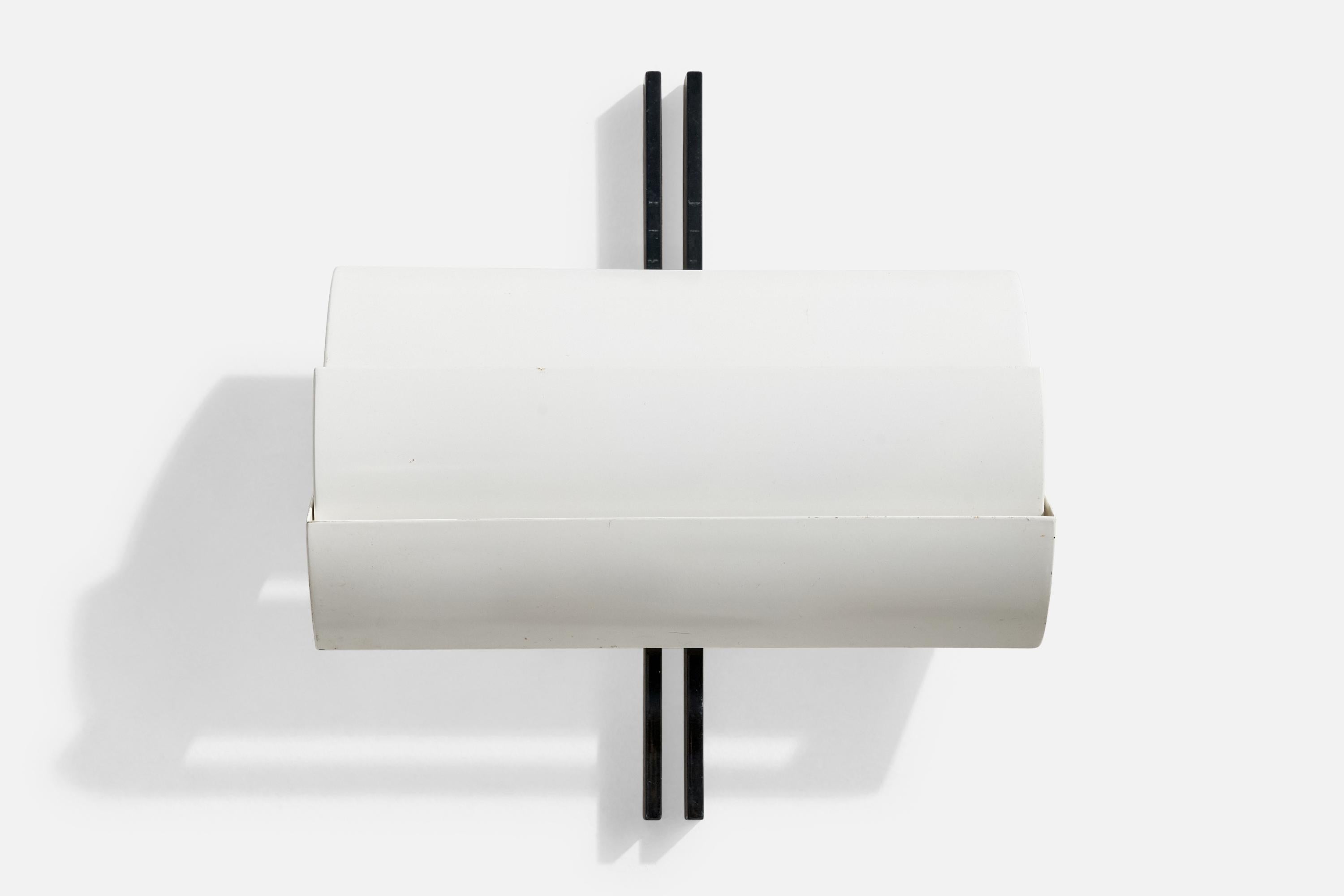 Ernest Gismondi, Wall Lights, Metall, Italien, 1980er im Angebot 2