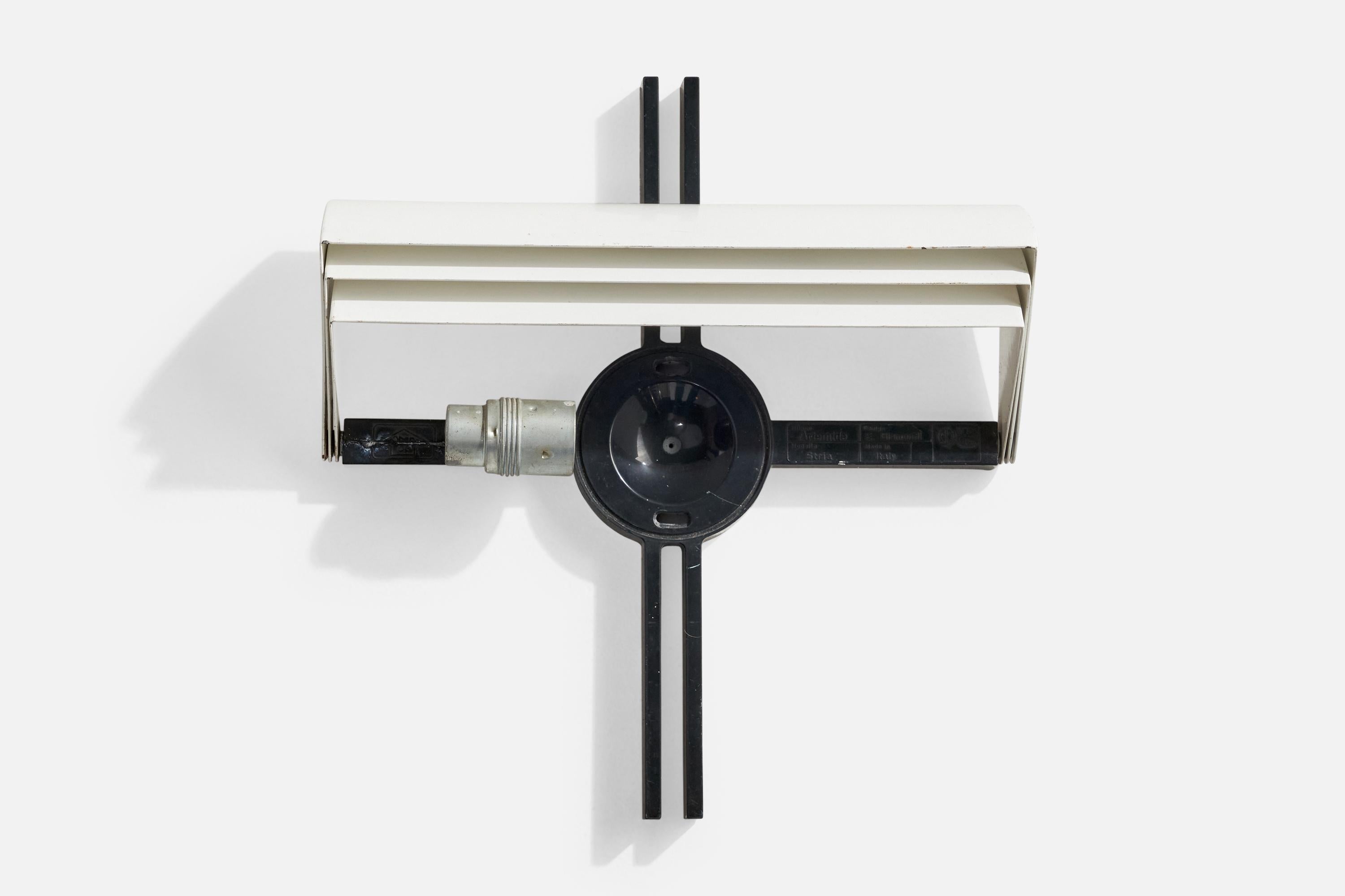 Ernest Gismondi, Wall Lights, Metall, Italien, 1980er im Angebot 3
