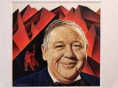 Charles Laughton, Time magazine cover Illustration, March 31, 1952