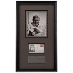 Vintage Ernest Hemingway Autographed Collage