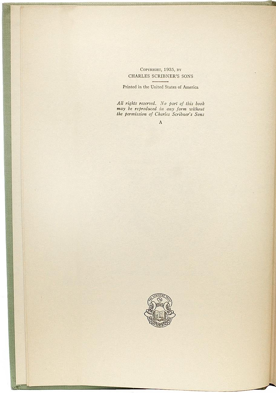 Ernest HEMINGWAY. Green Hills Of Africa. 1935 - FIRST EDITION - PRESENTION COPY For Sale 2