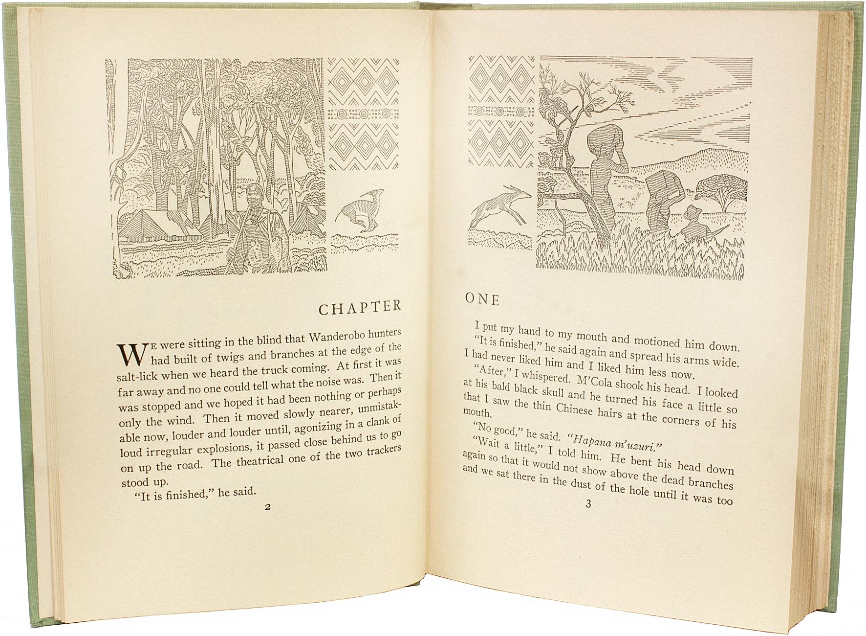 Ernest HEMINGWAY. Green Hills Of Africa. 1935 - FIRST EDITION - PRESENTION COPY For Sale 3