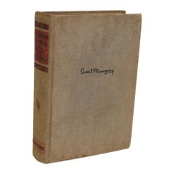 Ernest Hemingway's For Whom The Bell Tolls, First Edition 1940