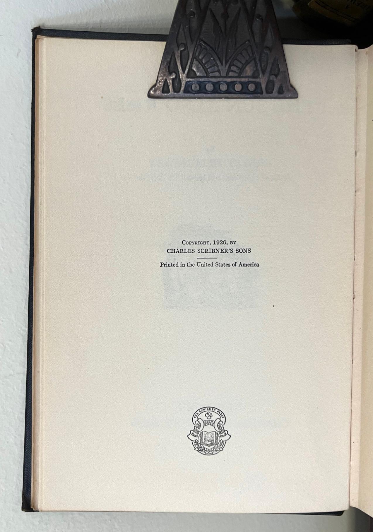 Ernest Hemingway's Three Earliest Novels: First Editions Published by Scribner's For Sale 7