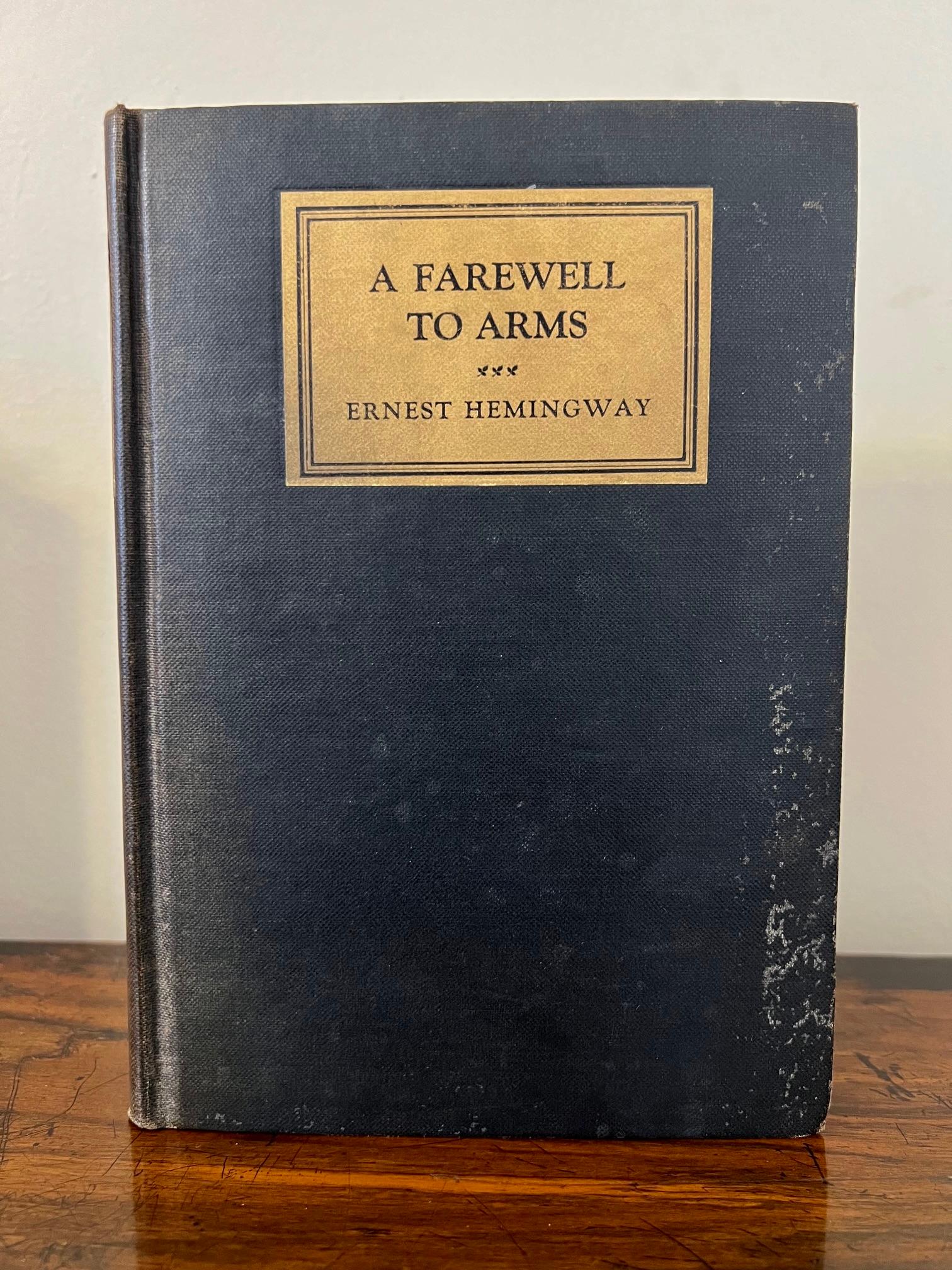 Ernest Hemingway's Three Earliest Novels: First Editions Published by Scribner's In Good Condition For Sale In San Francisco, CA
