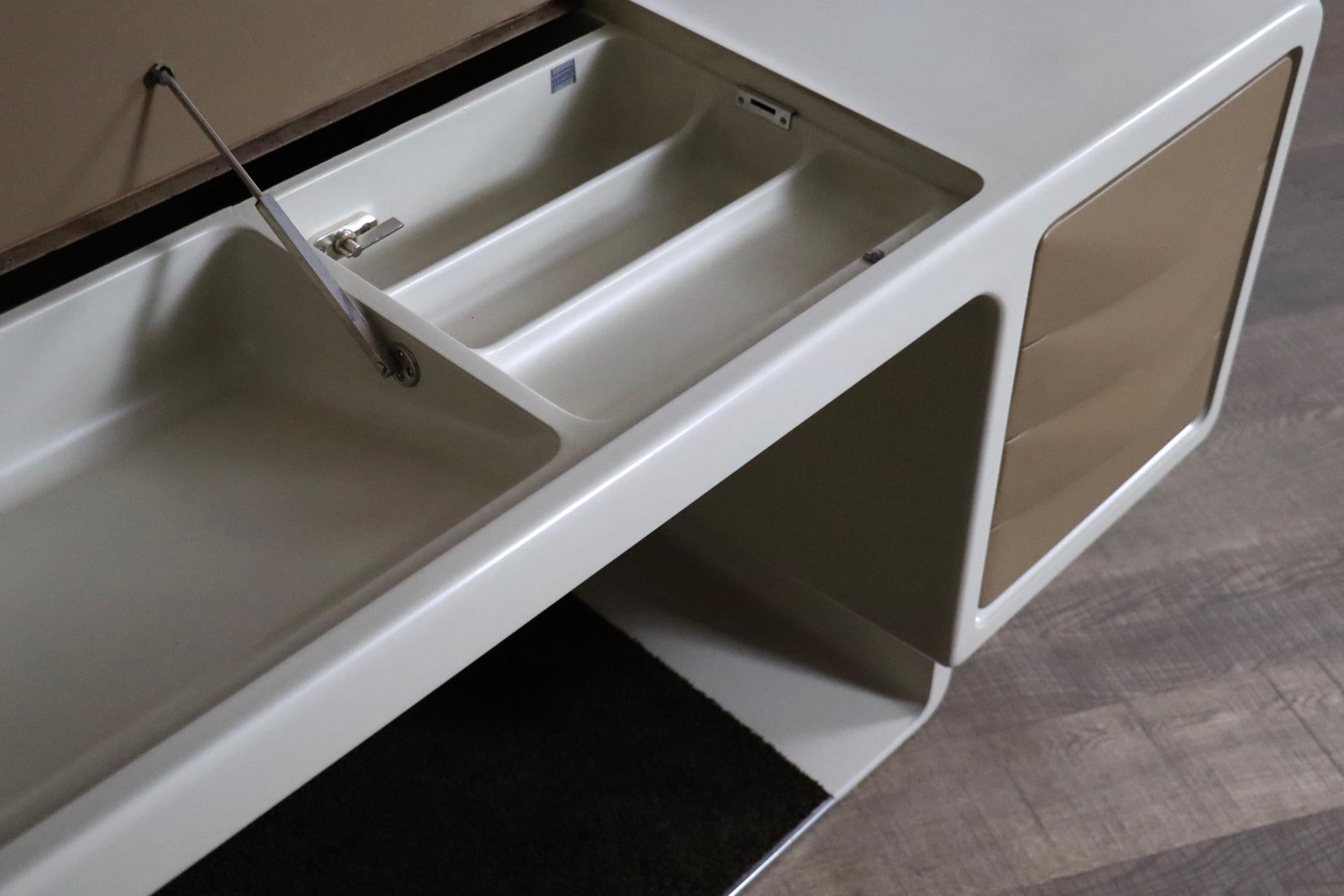 Ernest Igl For Wilhelm Werndl Directors Desk, Germany 1970s in vendita 7