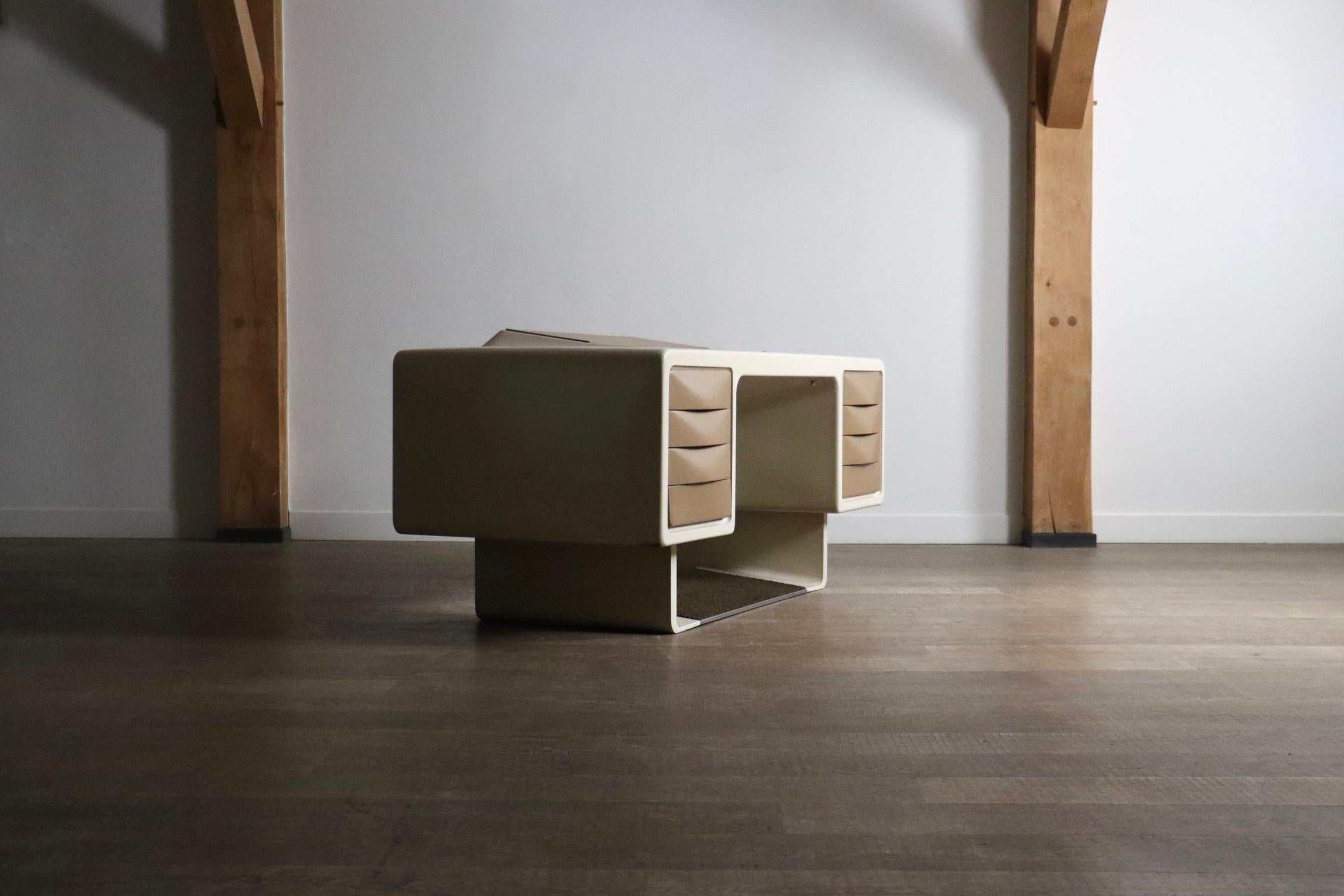 Ernest Igl For Wilhelm Werndl Directors Desk, Germany 1970s in vendita 3