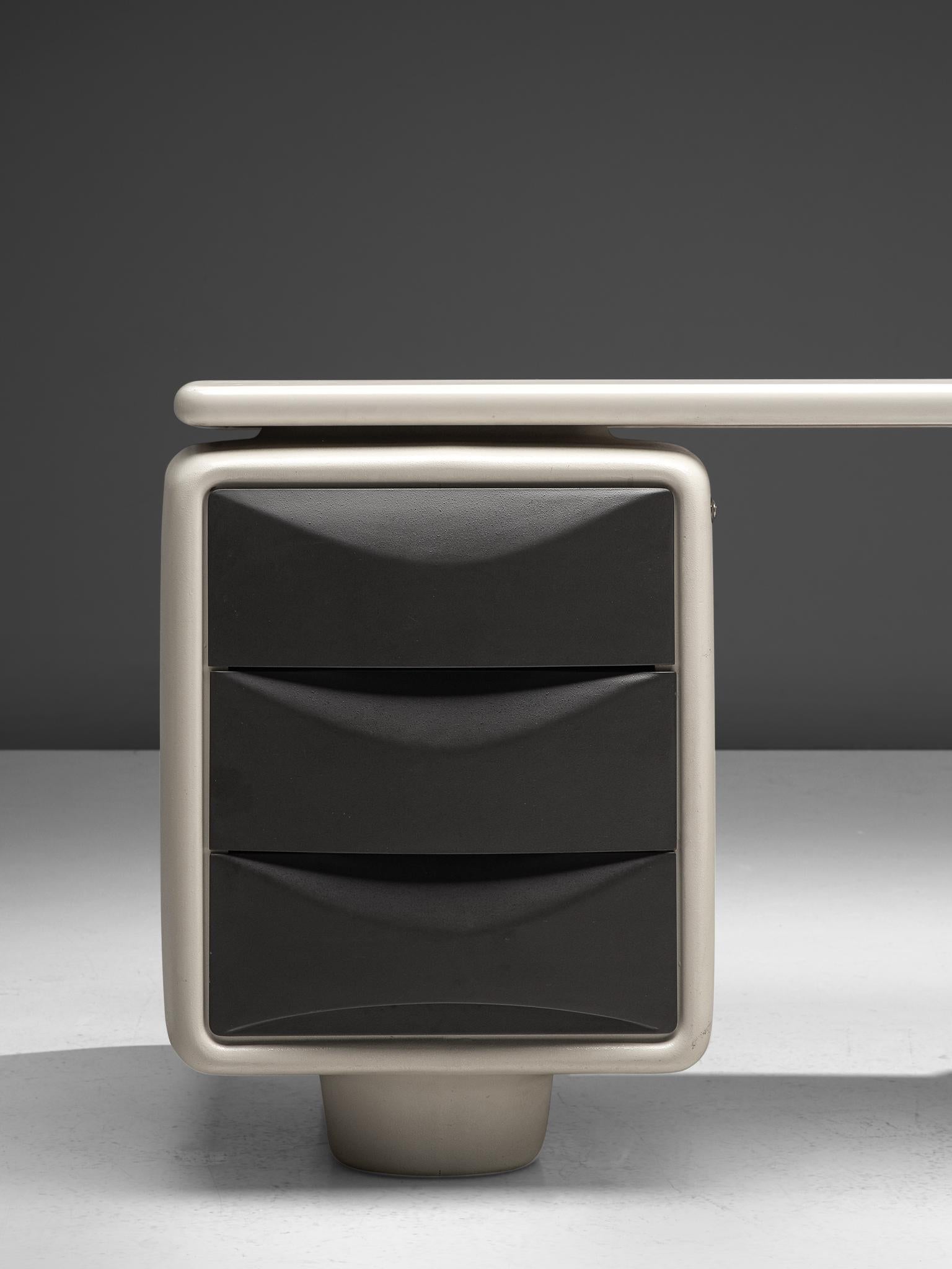 Mid-Century Modern Ernest Igl Futuristic 'Jet' Writing Desk by Ernest Igl