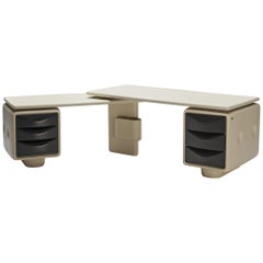 Ernest 'Igl' Hofmann 'Jet' Corner Desk in Polyurethane