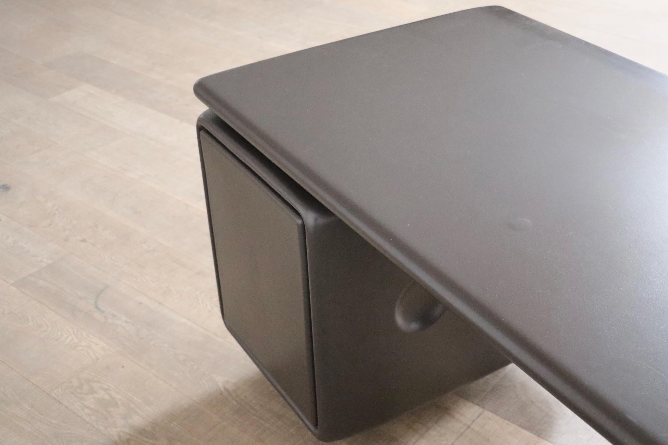 Ernest Igl Jet Corner Writing Desk For Wilhelm Werndl, 1970s 5