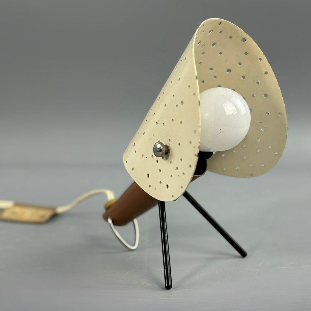 Rare Ernest Igl table or wall Lamp for Hillebrand. The Czech Ernest Igl was born in 1920 in Prague. He founded the IGL Studio in Munich. His modern designs are coveted by collectors. This model is a Polish lamp made in 1960s  Ernest Igl for