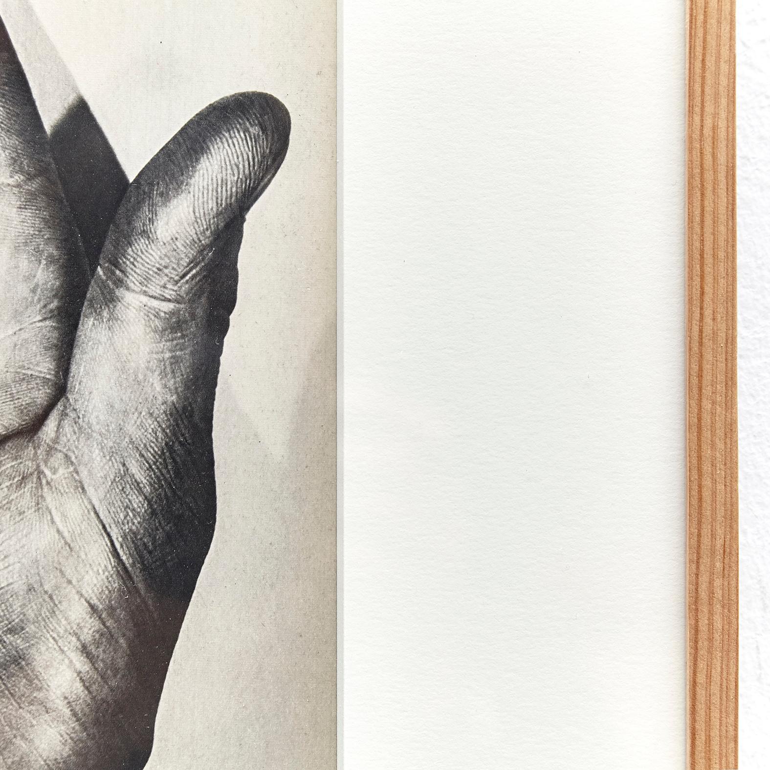 Ernest Koehli, Black and White Right Hand Photogravure Plate 7