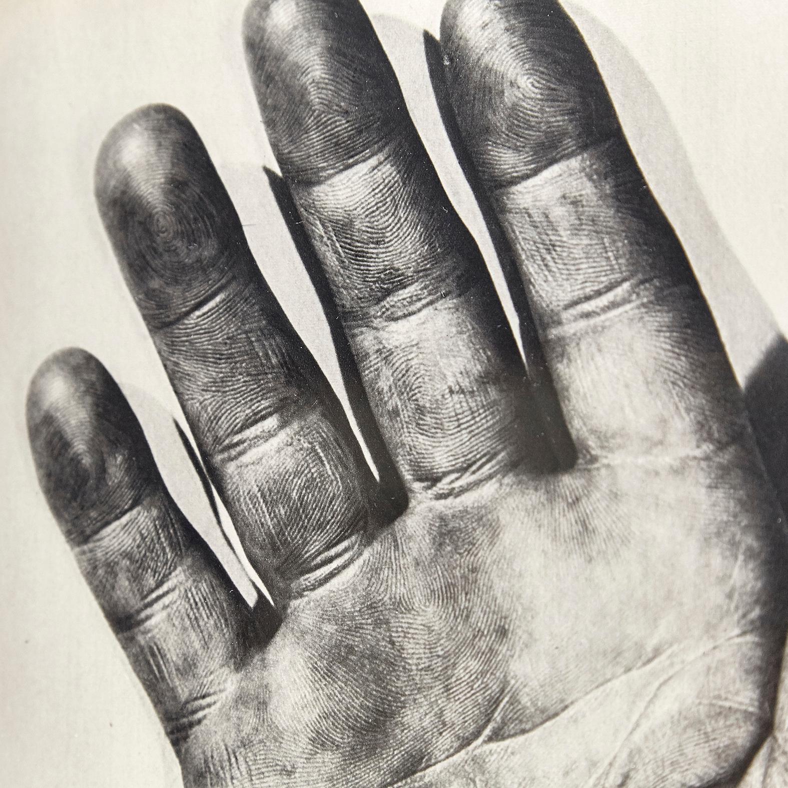 European Ernest Koehli, Black and White Right Hand Photogravure Plate