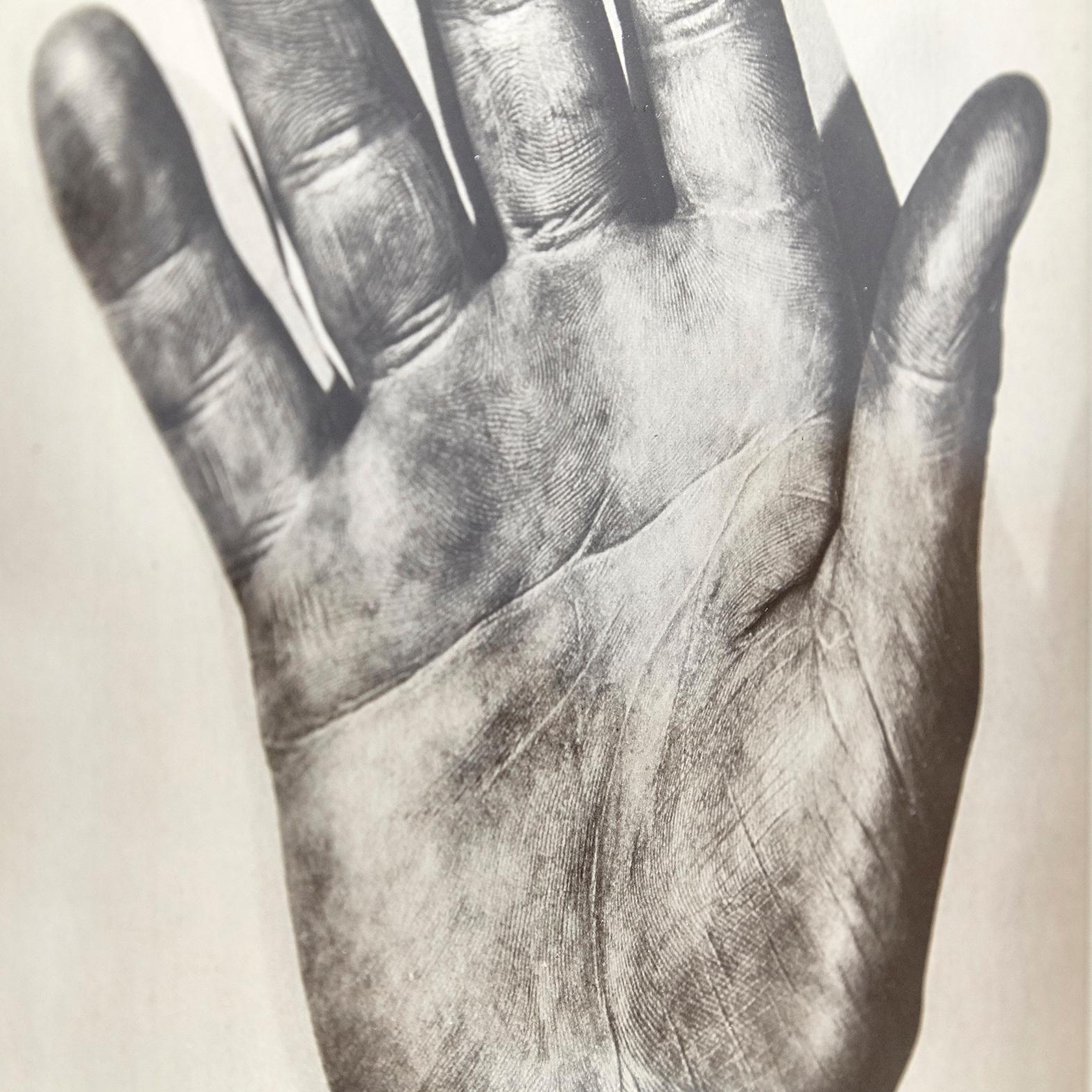 Ernest Koehli, Black and White Right Hand Photogravure Plate 1