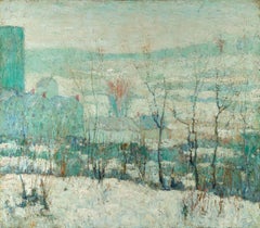 New York Farm in Winter