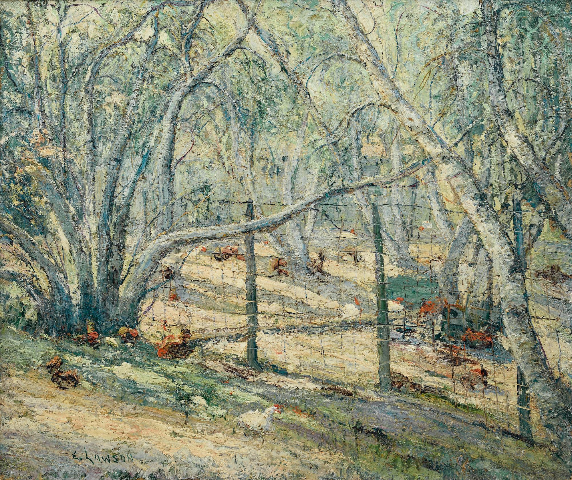 In vielerlei Hinsicht schlägt Ernest Lawson eine Brücke zwischen dem Werk der amerikanischen Impressionisten und dem der Realisten aus dem Umkreis von Robert Henri. Obwohl er oft als reiner Landschaftsmaler angesehen wird, der sich vor allem für