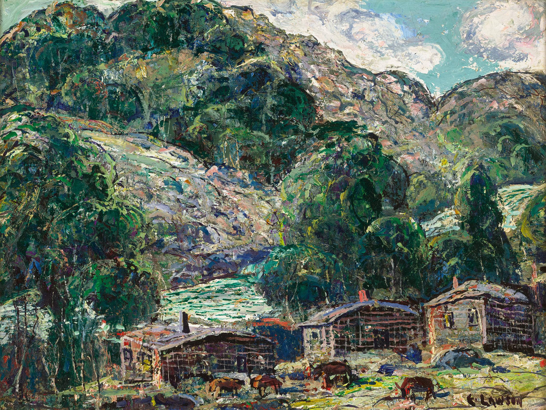 Little Ranch, Colorado by Ernest Lawson