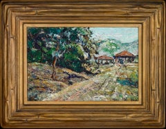 Sketch for Post Office Mural in Short Hills, New Jersey