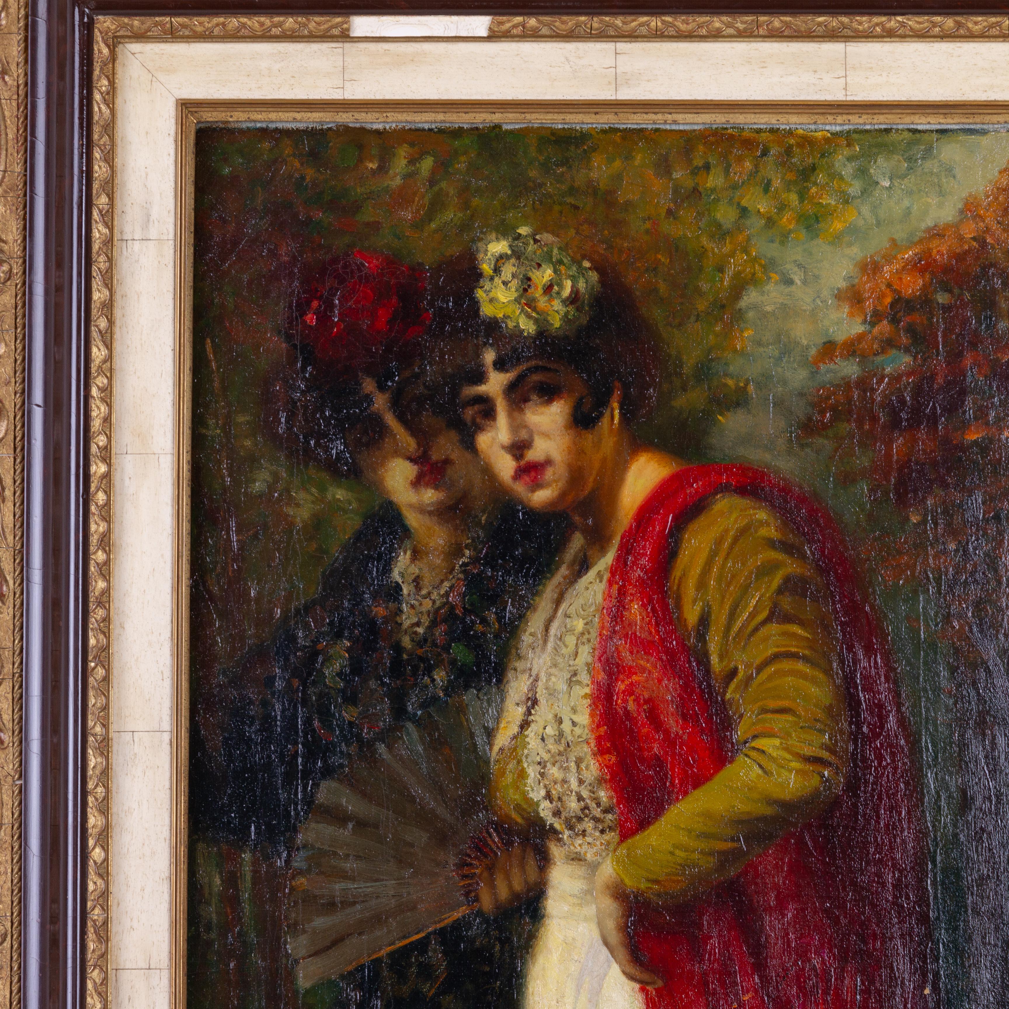 In good condition
From a private collection
Free international shipping
Ernest Marneffe (1866-1920) Belgian Impressionist Oil Painting 
