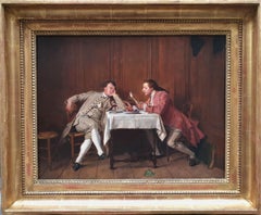 MESSONIER Interieur Kopie-Kostüm des 18. 20. Jahrhunderts, Öltafel Friends Love Brief