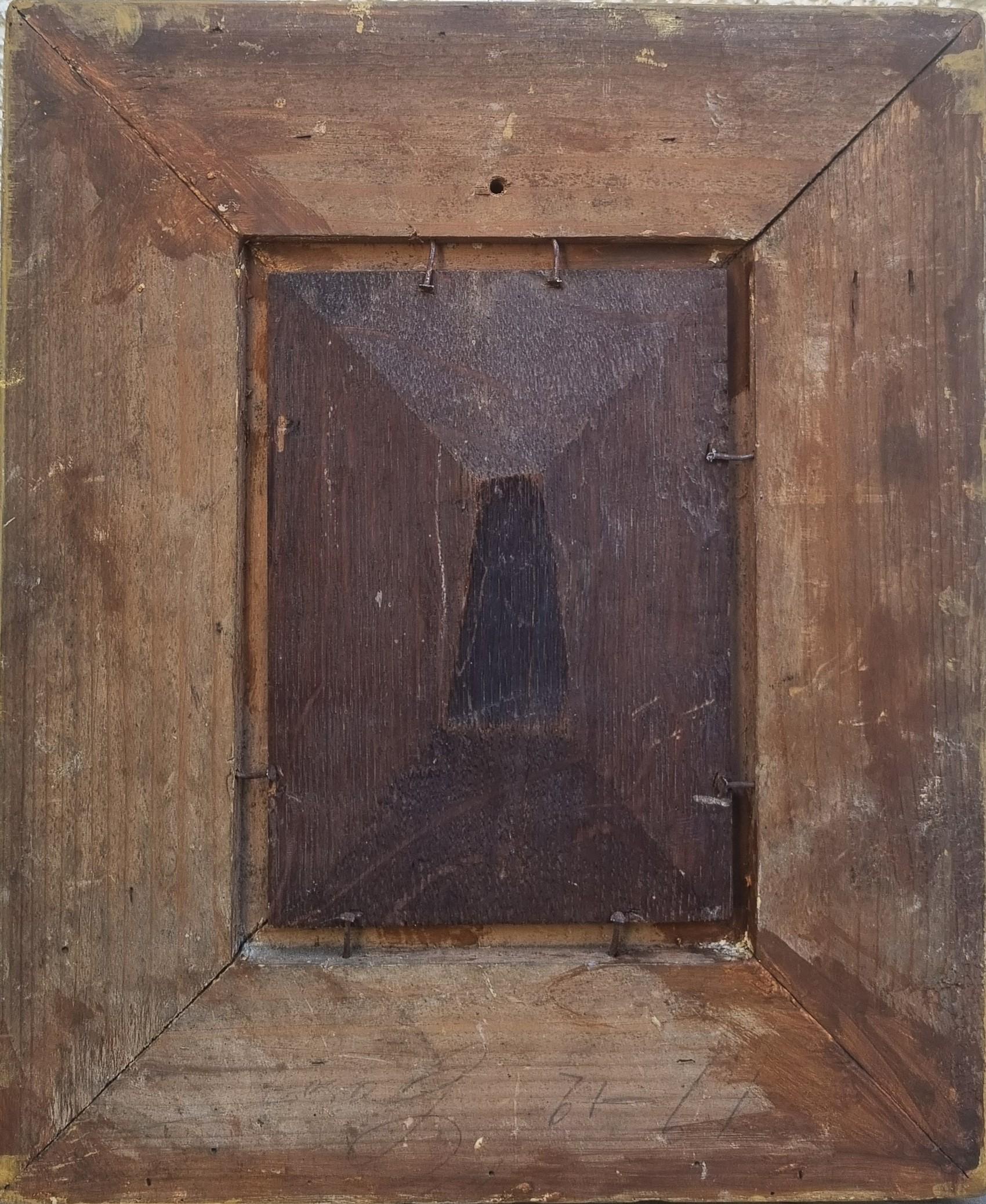 Französische Schule der zweiten Hälfte des 19. Jahrhunderts
Jean Louis Ernest MESSONIER (Kreis der)
Ein Musketier zur Zeit von Ludwig XIII.
Öl auf Holzplatte
17 x 12,5 cm (31 x 26 cm mit dem Rahmen)
Original-Rahmen
Sehr guter Zustand

Unser Gemälde