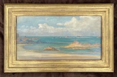 St Lunaire, Brittany - Early 20th Century British landscape by Ernest Normand