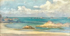 St Lunaire, Brittany - Early 20th Century British landscape by Ernest Normand