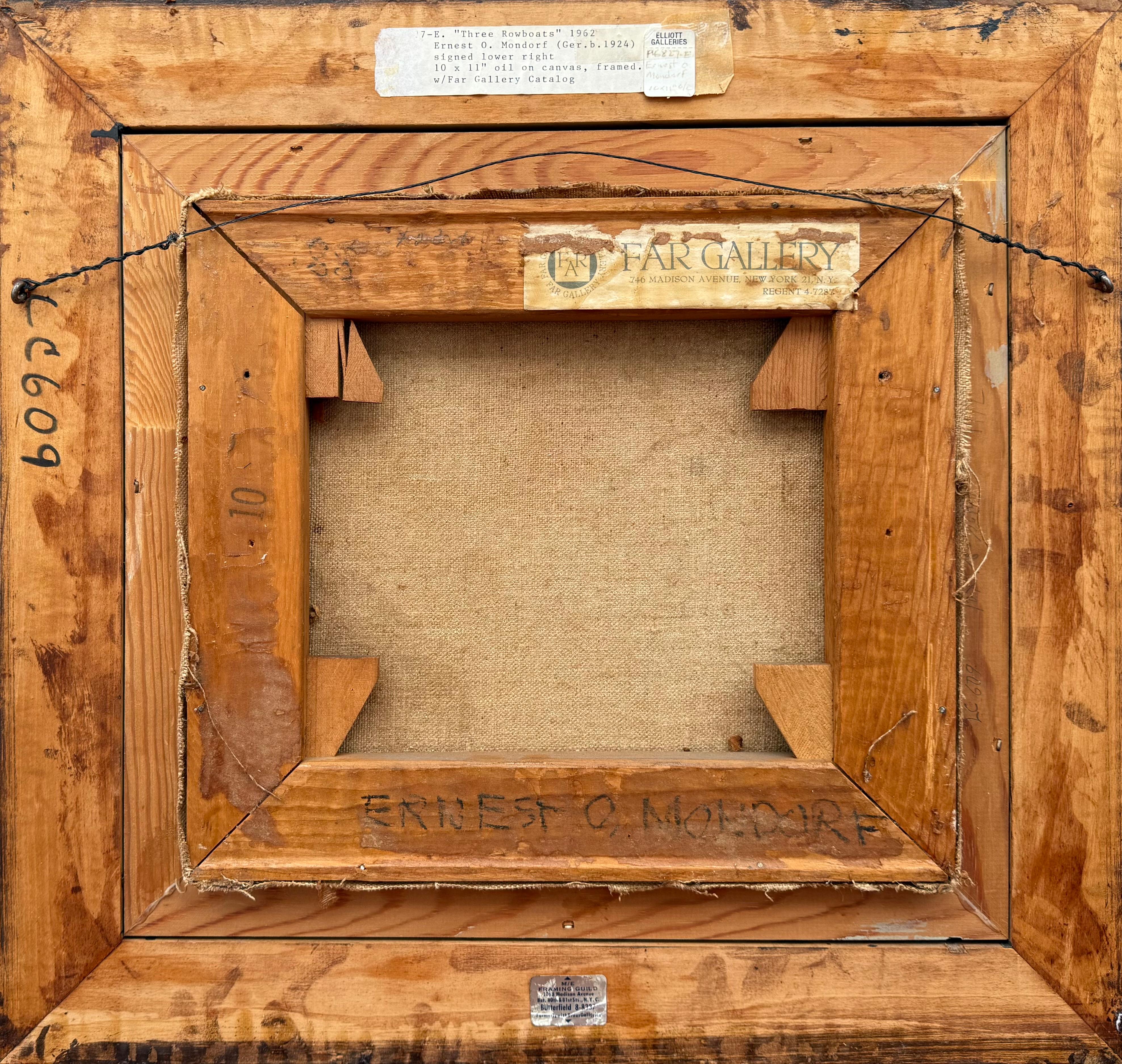 “Three Rowboats” For Sale 1