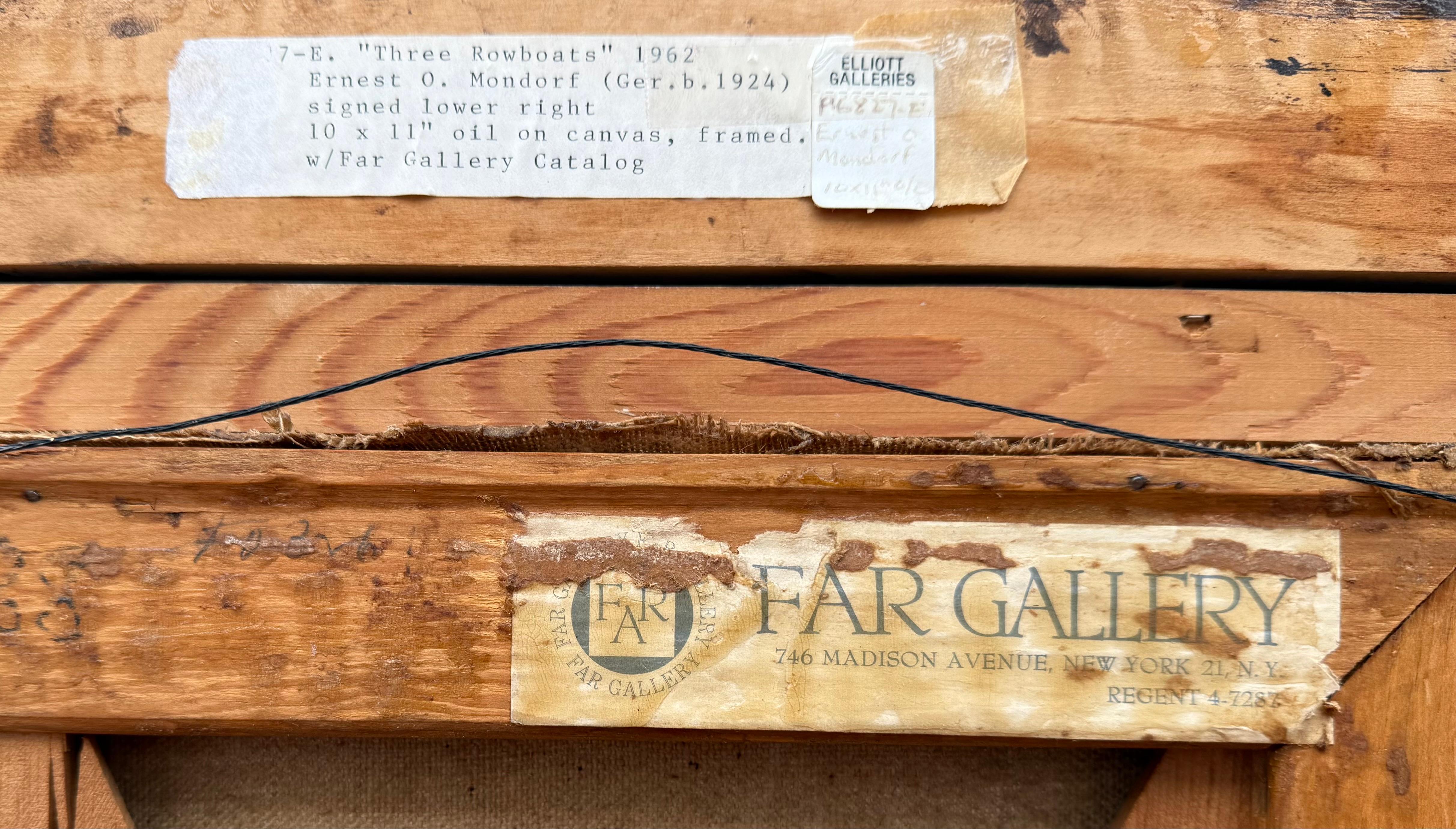 “Three Rowboats” For Sale 3