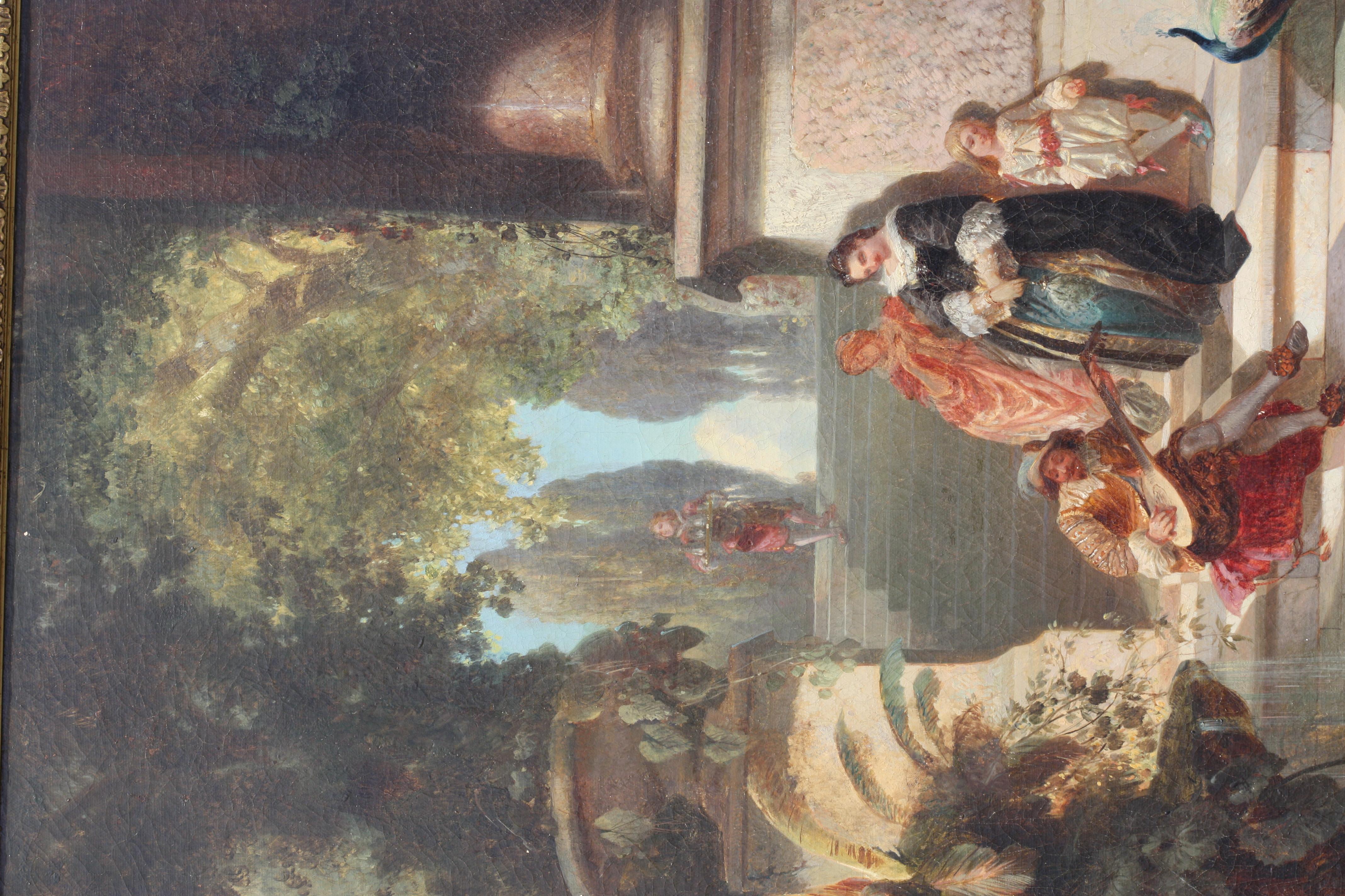 Canvas Ernest Ochme '19th Century' 