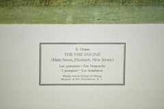 „Die Feuermaschine“ von 1949, Druck der New York Graphic Society nach E. Opper