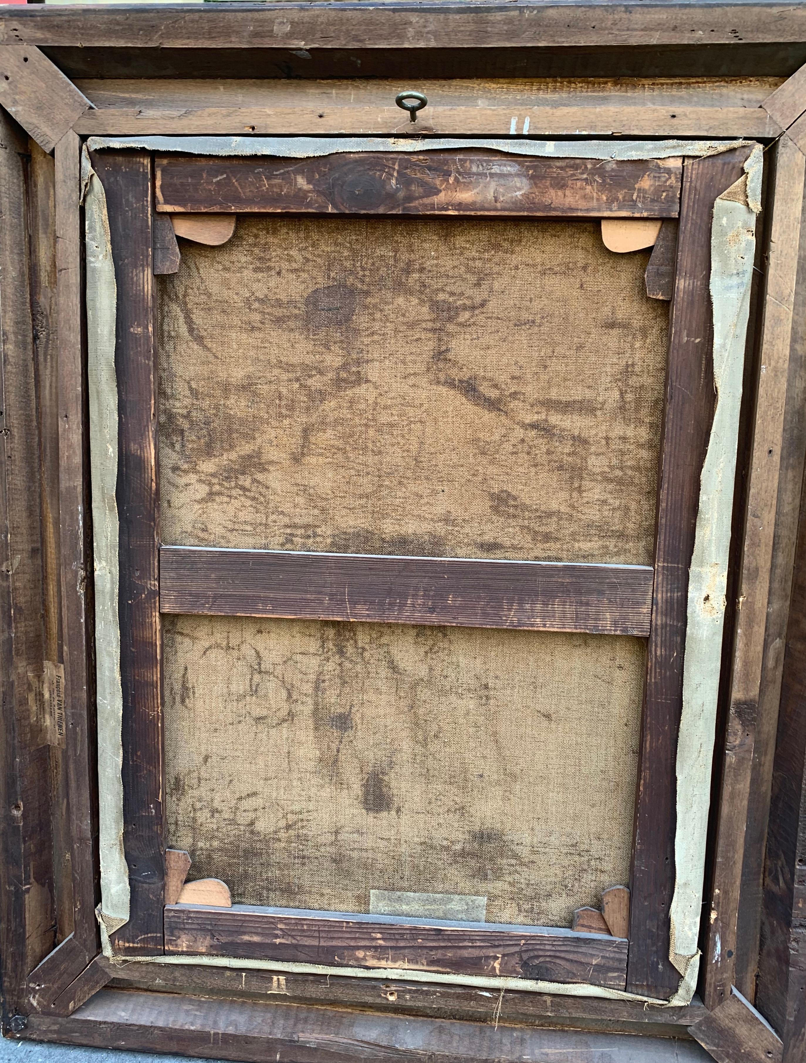 The Gleaner Oil On Canvas Signed Ernest Paulus Circa 1900 3