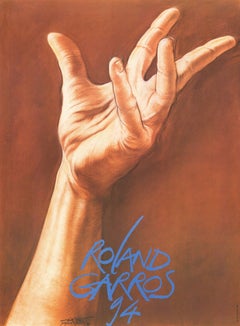 Ernest Pignon-Ernest 'Roland Garros French Open' 1994
