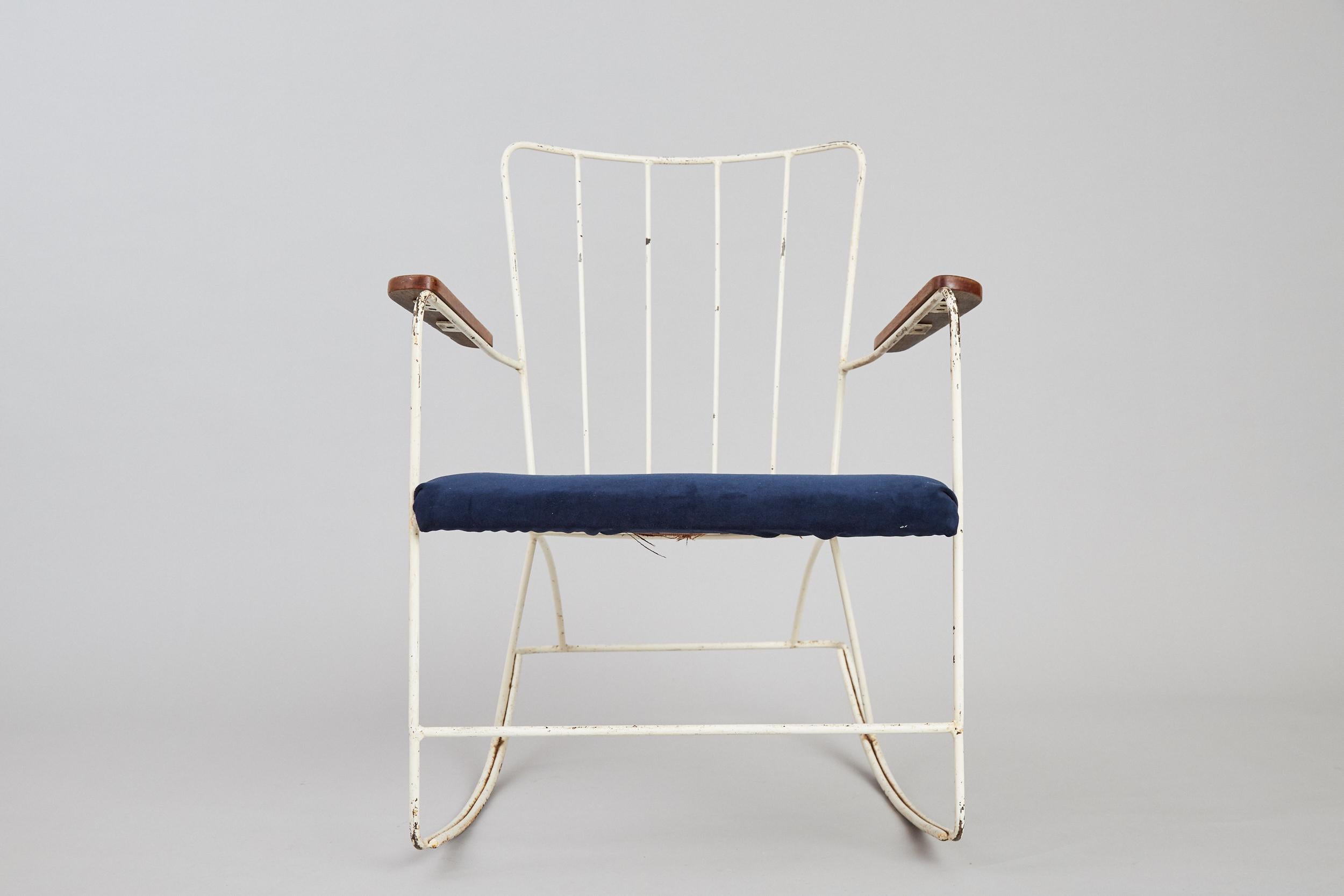 Ernest Race Rocking Chair, 1940s, England For Sale 9