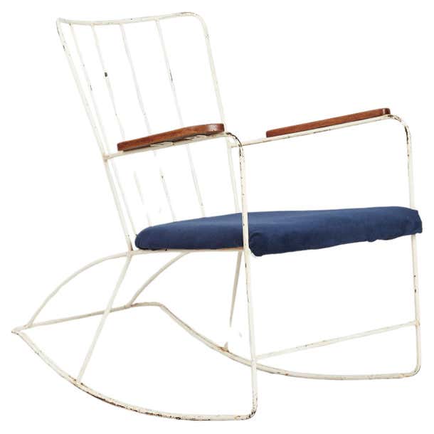 Ernest Race Rocking Chair, 1940s, England For Sale at 1stDibs