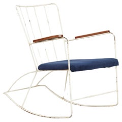 Fauteuil à bascule Ernest Race, années 1940, Angleterre