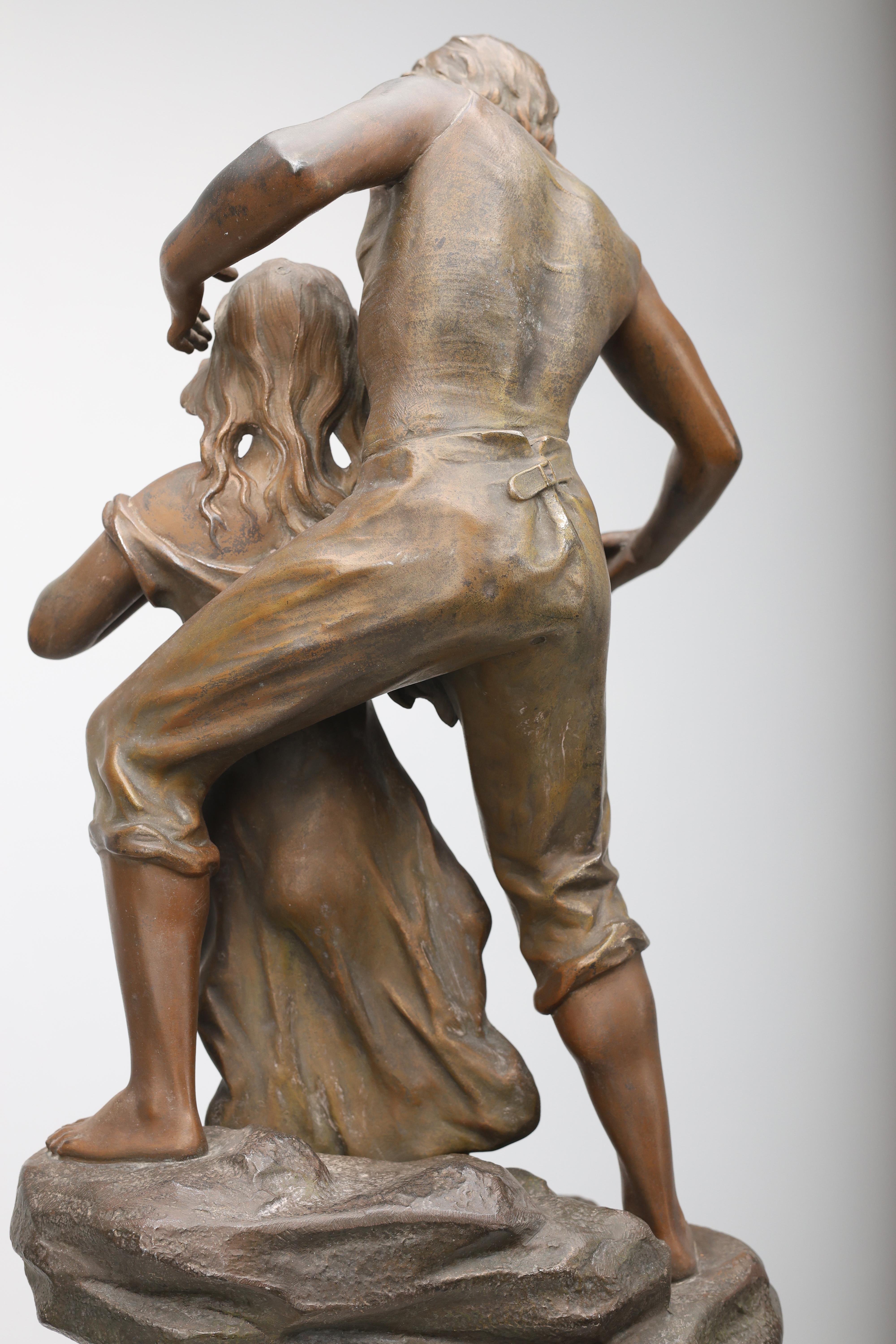 Bronzo Ernest Rancolet (1870-1915) - 