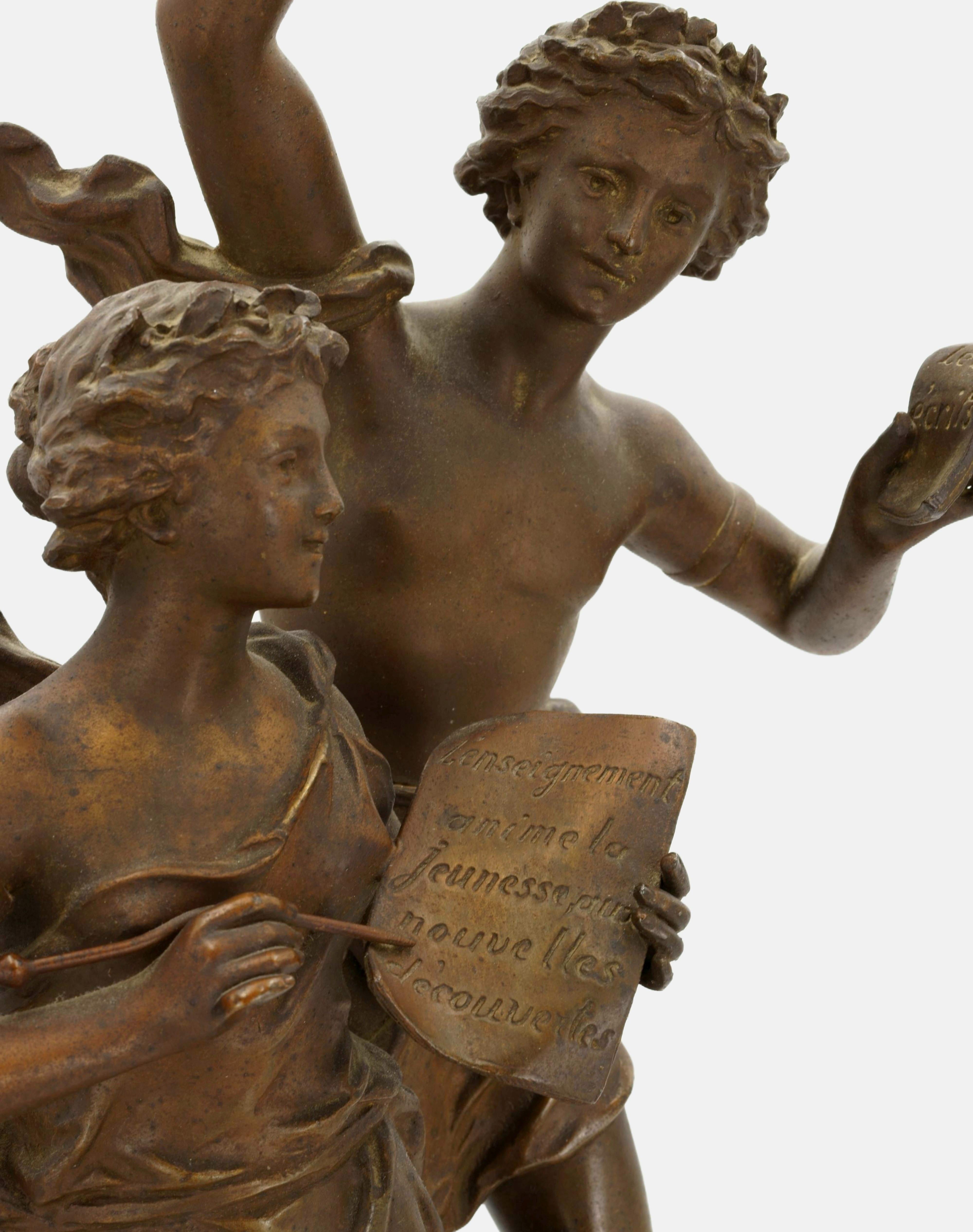 Allegory of Progress / - The Driving Force of Inspiration - For Sale 1