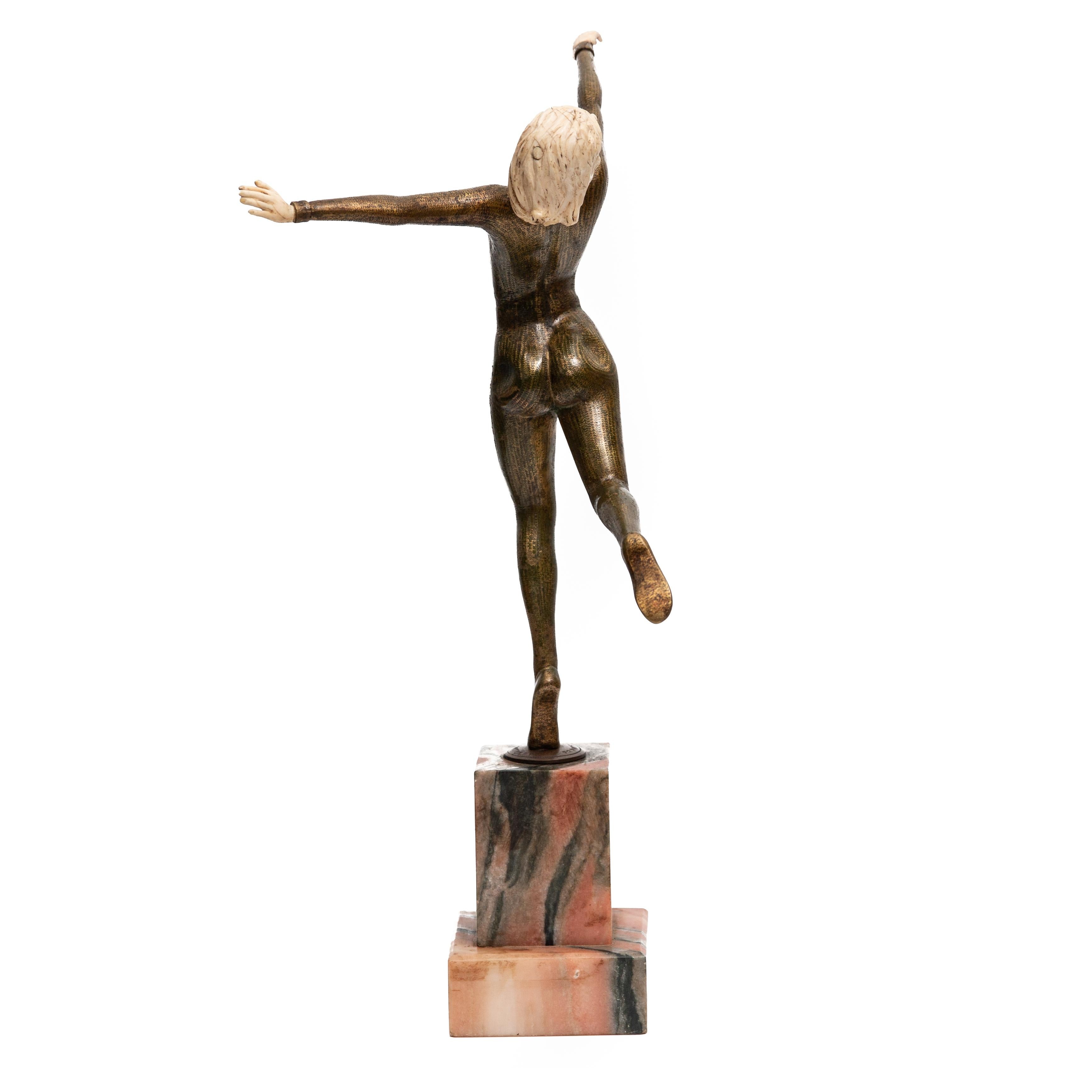 20th Century Ernest Rancoulet Bronze Sculpture