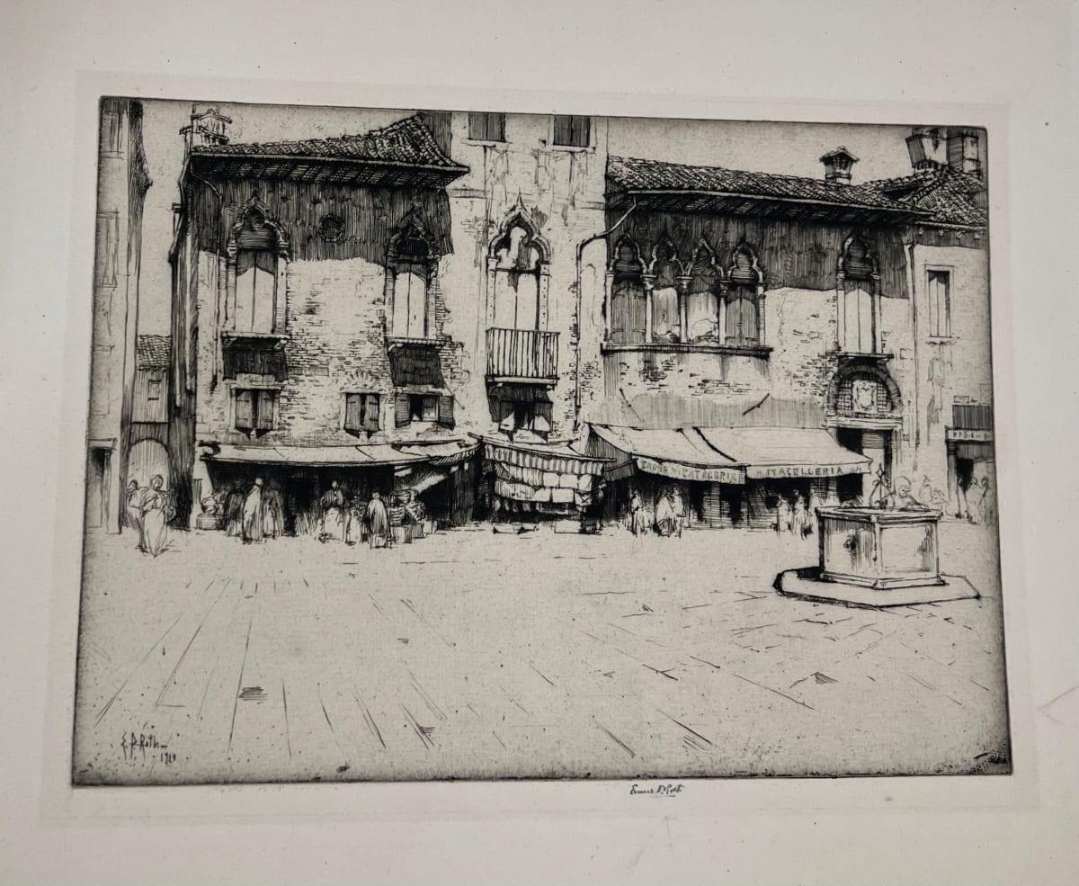 Piazza Venice - Print by Ernest Roth