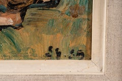 Young Boy Playing Marbles, Expressive Post-Impressionist Study