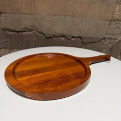 Ernest Sohn Bandeja de servicio Siamés de madera de teca Mandalay Danés moderno