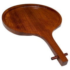 Ernest Sohn Bandeja de servicio Siamés de madera de teca Mandalay Danés moderno