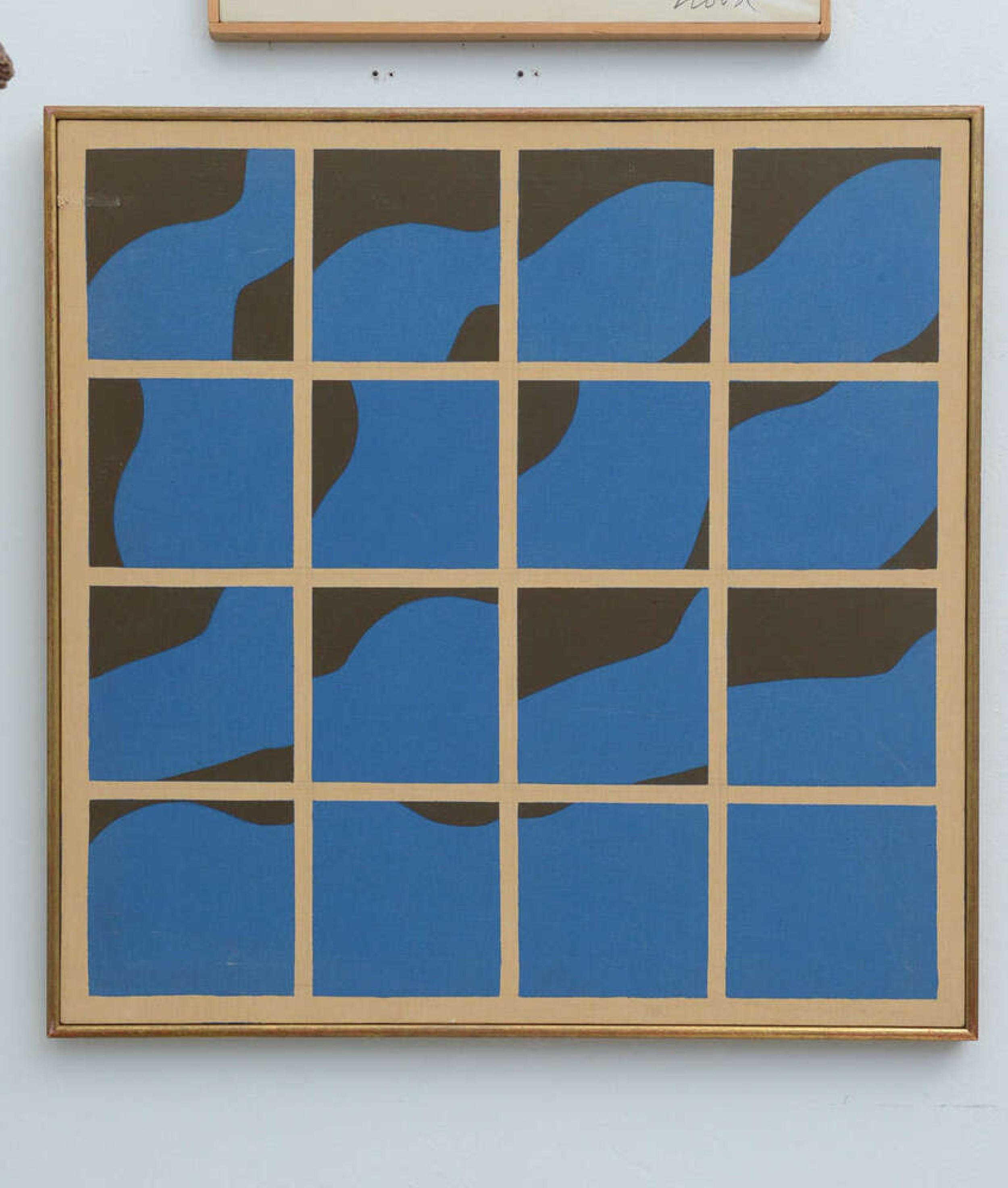 Sérigraphie à l'huile sur toile AM Contemporary intitulée 