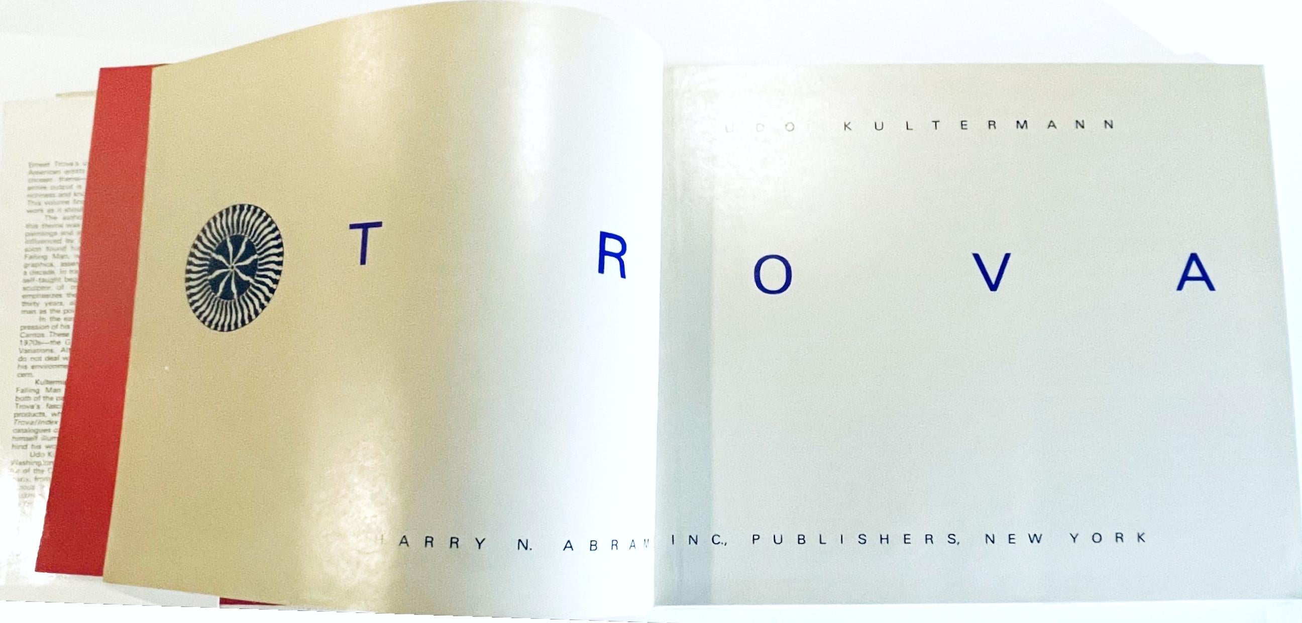 Hardback monograph of renowned sculptor: TROVA (hand signed by Ernest Trova) For Sale 6