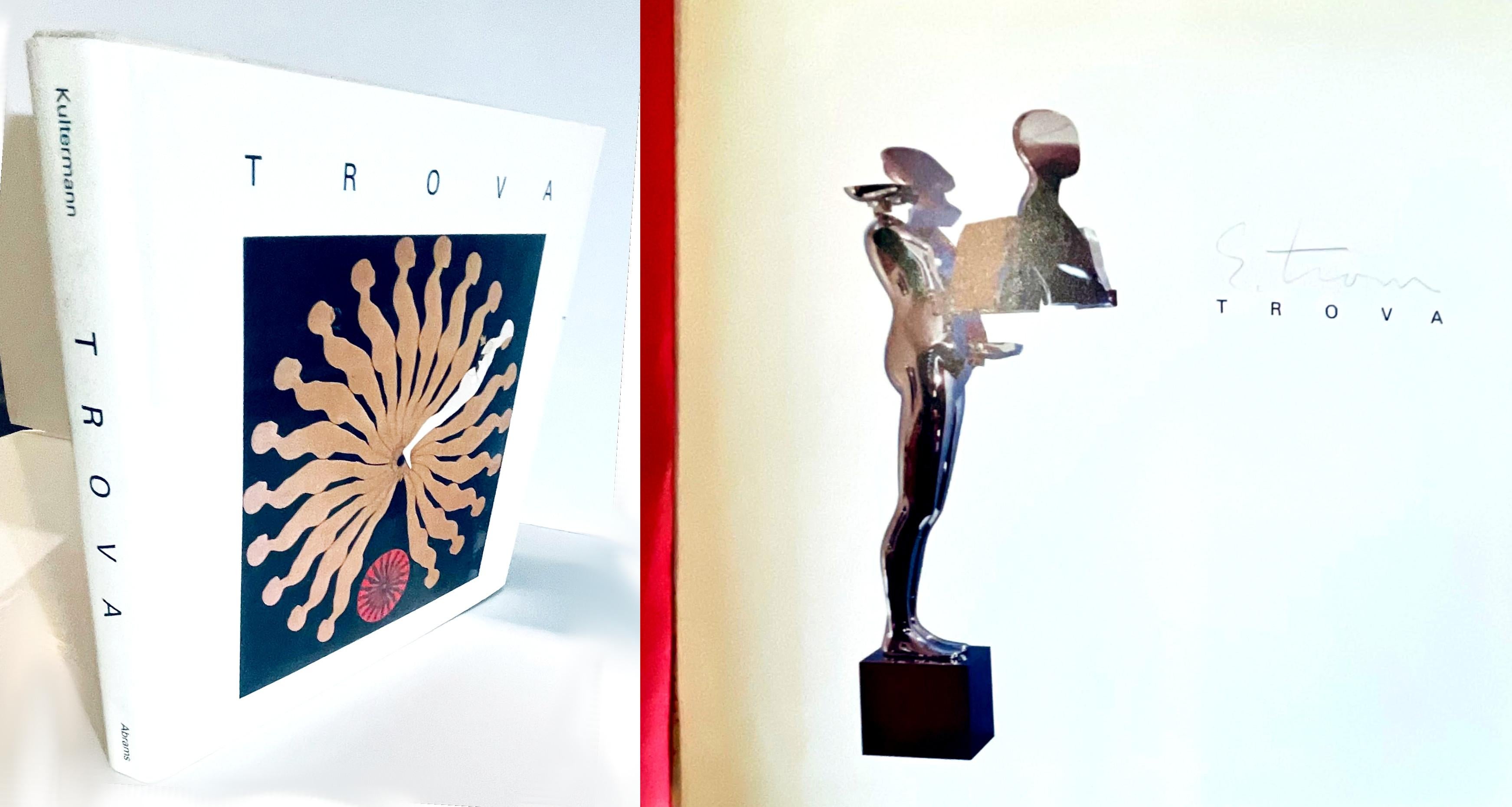 Hardback monograph of renowned sculptor: TROVA (hand signed by Ernest Trova)