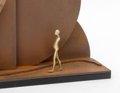 Stahlskulptur „Profile Canto“ von Ernest Trova