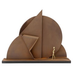 Ernest Trova "Profile Canto" Steel Sculpture