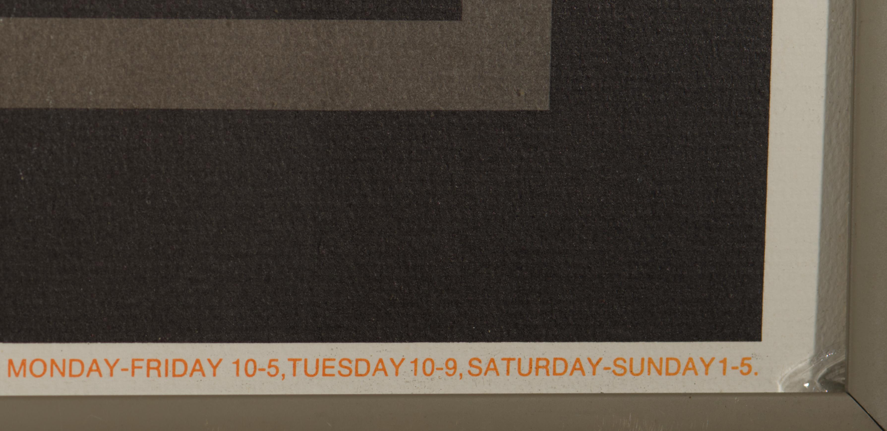 Ernest Trova, Recent Sculpture 1967 Hayden Gallery M.I.T., affiche encadrée en vente 2