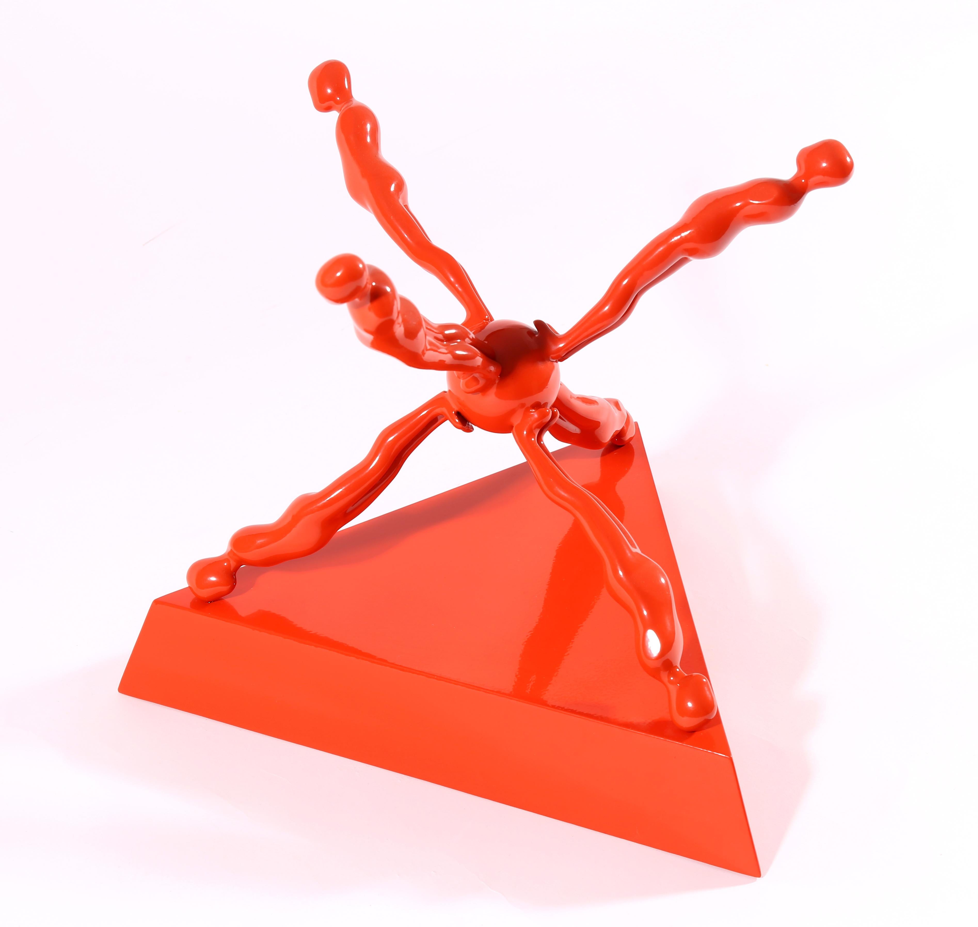 Study/Falling Man (Six Figures on a Sphere) For Sale 8